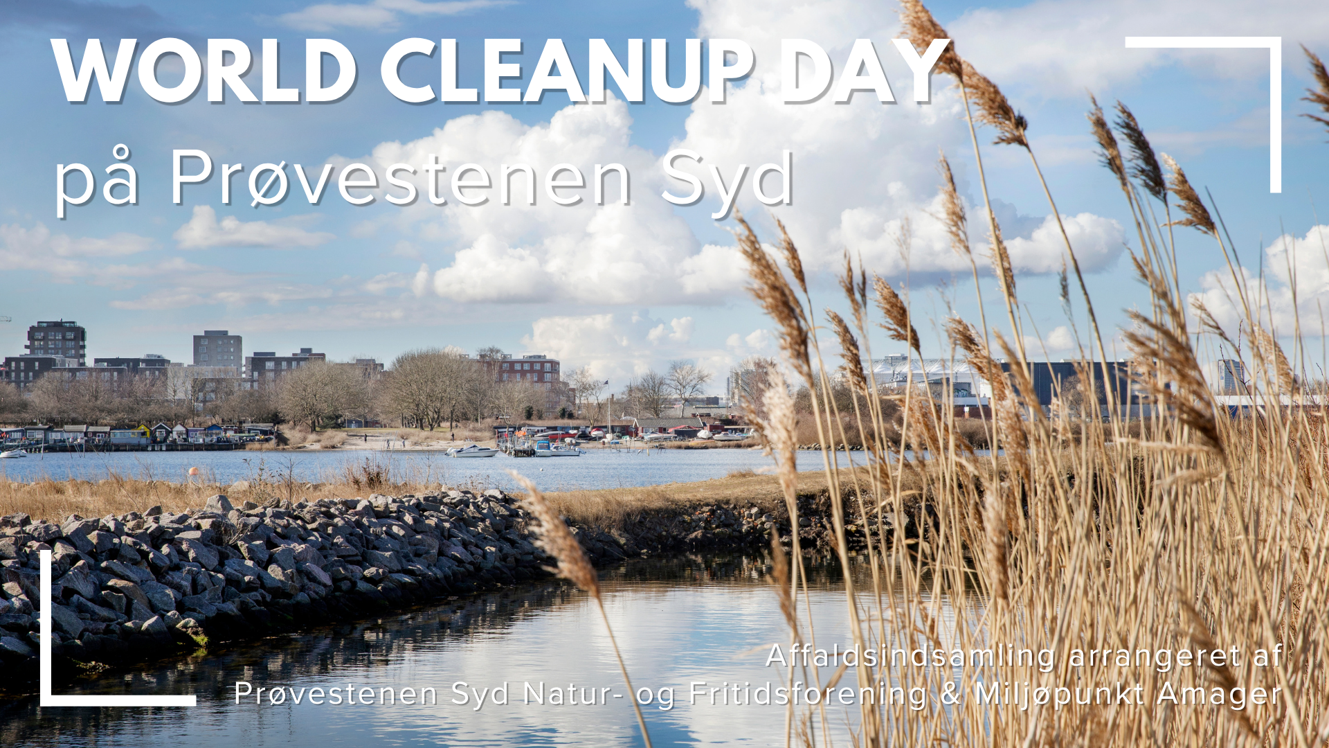 World Cleanup Day affaldsindsamling på Prøvestenen Syd