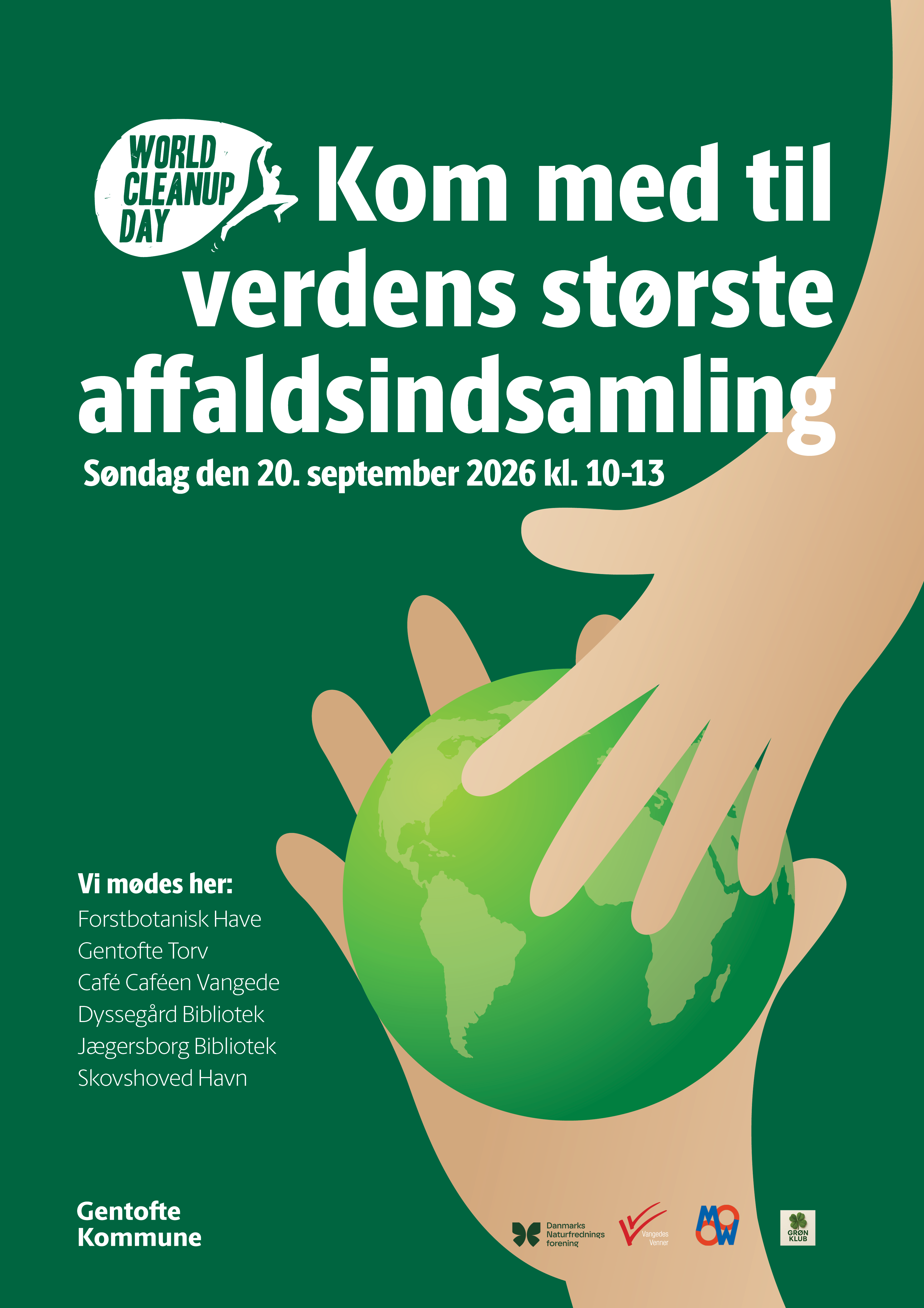 World Cleanup Day i Gentofte Kommune